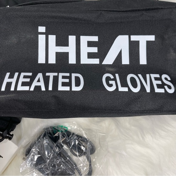 NWT Unisex Heated Gloves 7.4V Rechargeable Battery Mittens with 3M/XL Black - Picture 9 of 15